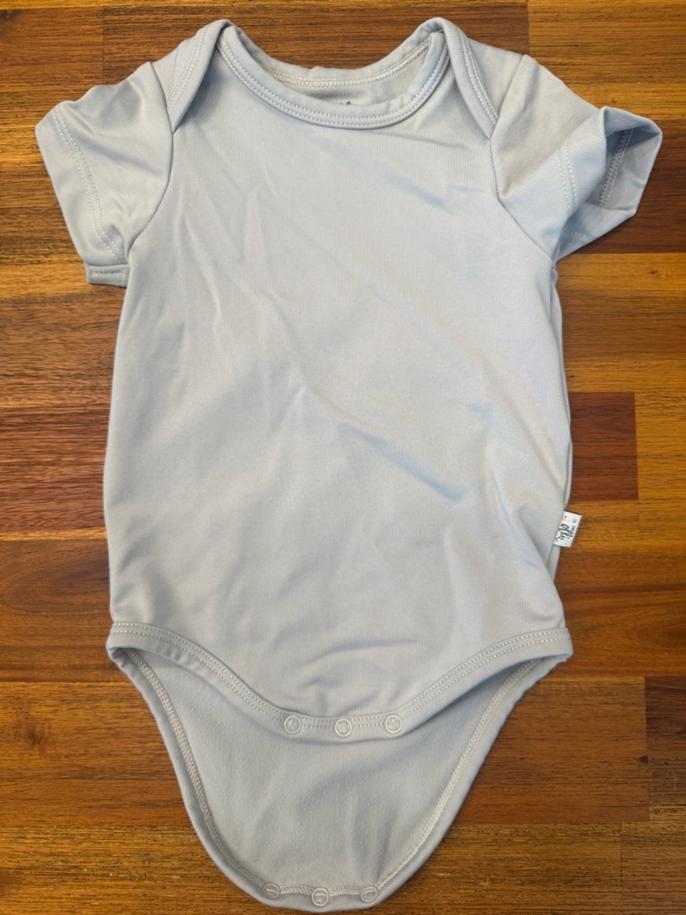 The Ollie World 3-6 Month Onesie in Stone